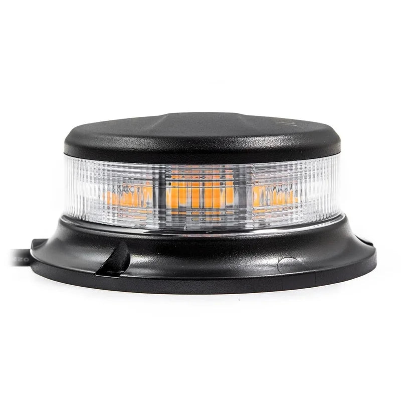 LED Rundumleuchte | amber | mit klarer Linse | 12-24v | R65 | 3-Schraube | S07ZL601AC