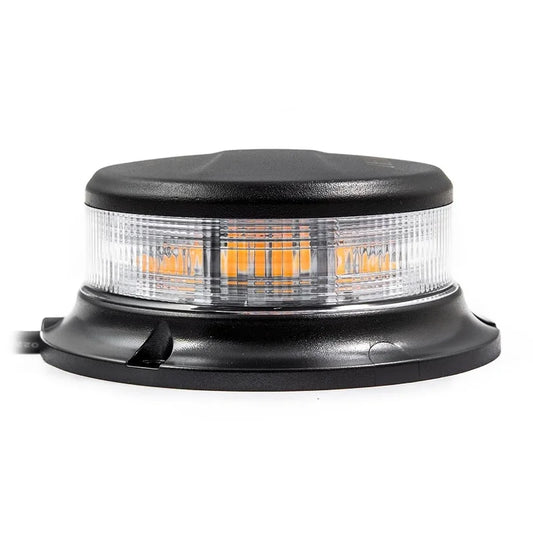 LED Rundumleuchte | amber | mit klarer Linse | 12-24v | R65 | 3-Schraube | S07ZL601AC