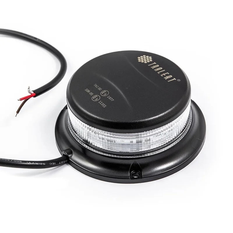 LED Rundumleuchte | amber | mit klarer Linse | 12-24v | R65 | 3-Schraube | S07ZL601AC