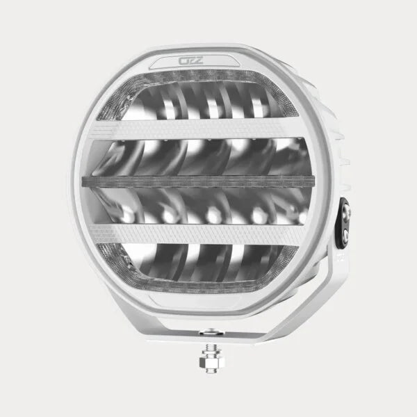 OZZ XR3 P9" R65 weiß mit Warnleuchte (10-35V)