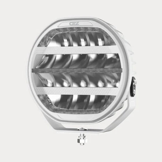 OZZ XR3 P9" R65 weiß mit Warnleuchte (10-35V)