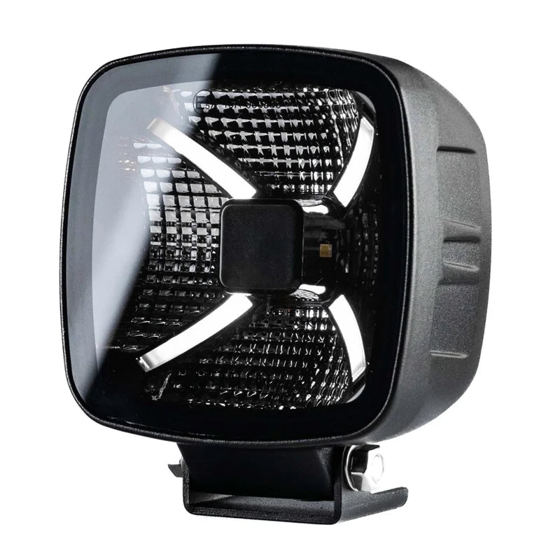 LED Arbeitsscheinwerfer mit Positionslicht (RWA) 10-30v | 400cm Kabel