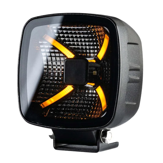 LED Arbeitsscheinwerfer mit Positionslicht (RWA) 10-30v | 400cm Kabel