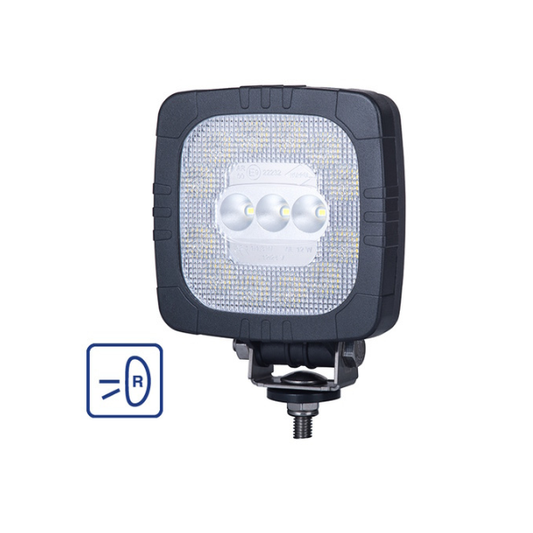LED ECE-R23 Arbeitsscheinwerfer 1000lm - 12W - 12-24v - 1.5m. Kabel | WR-1012