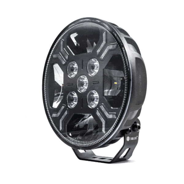 LED Ypsilon 9LED amber-weiß mit Blitzer 7850lm - 3m Kabel | WD-12078.1