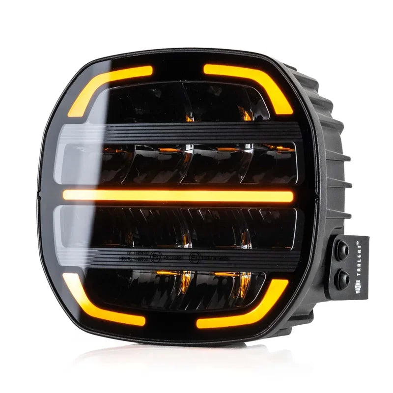 LED Fernscheinwerfer darklook/schwarz 12-24v / 14.000lm